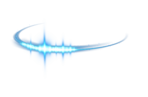 Blue glowing shiny lines effect. Luminous blue lines of speed. Light glowing effect. Light trail wave, fire path trace line and incandescence curve twirl. . Illustration number 69 png