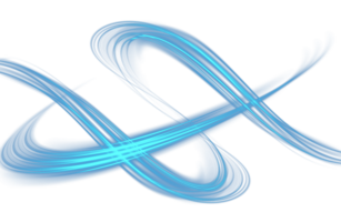 Blue glowing shiny lines effect. Luminous blue lines of speed. Light glowing effect. Light trail wave, fire path trace line and incandescence curve twirl. . Illustration number 51 png