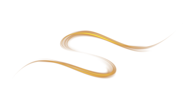 Golden glowing shiny lines effect. Luminous golden lines of speed. Light glowing effect. Light trail wave, fire path trace line and incandescence curve twirl. . Illustration number 80 png