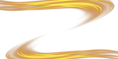 Golden glowing shiny lines effect. Luminous golden lines of speed. Light glowing effect. Light trail wave, fire path trace line and incandescence curve twirl. . Illustration number 41 png