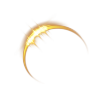 Golden glowing shiny lines effect. Luminous golden lines of speed. Light glowing effect. Light trail wave, fire path trace line and incandescence curve twirl. . Illustration number 33 png