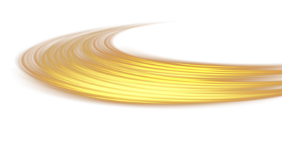 Golden glowing shiny lines effect. Luminous golden lines of speed. Light glowing effect. Light trail wave, fire path trace line and incandescence curve twirl. . Illustration number 37 png