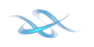 Blue glowing shiny lines effect. Luminous blue lines of speed. Light glowing effect. Light trail wave, fire path trace line and incandescence curve twirl. . Illustration number 38 png