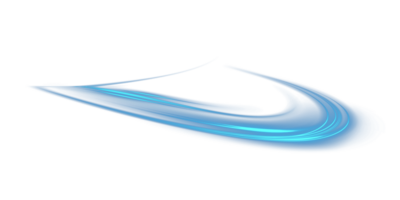 Blue glowing shiny lines effect. Luminous blue lines of speed. Light glowing effect. Light trail wave, fire path trace line and incandescence curve twirl. . Illustration number 32 png