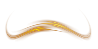 Golden glowing shiny lines effect. Luminous golden lines of speed. Light glowing effect. Light trail wave, fire path trace line and incandescence curve twirl. . Illustration number 34 png