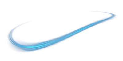 Blue glowing shiny lines effect. Luminous blue lines of speed. Light glowing effect. Light trail wave, fire path trace line and incandescence curve twirl. . Illustration number 31 png