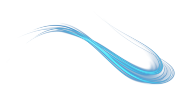 Blue glowing shiny lines effect. Luminous blue lines of speed. Light glowing effect. Light trail wave, fire path trace line and incandescence curve twirl. . Illustration number 29 png