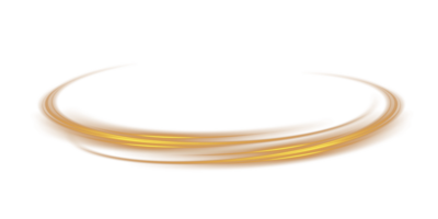 Golden glowing shiny lines effect. Luminous golden lines of speed. Light glowing effect. Light trail wave, fire path trace line and incandescence curve twirl. . Illustration number 29 png