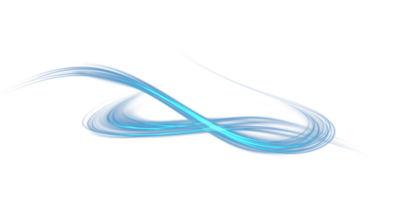 Blue glowing shiny lines effect. Luminous blue lines of speed. Light glowing effect. Light trail wave, fire path trace line and incandescence curve twirl. . Illustration number 26 png