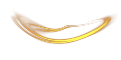 Golden glowing shiny lines effect. Luminous golden lines of speed. Light glowing effect. Light trail wave, fire path trace line and incandescence curve twirl. . Illustration number 28 png