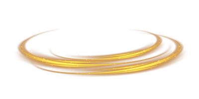 Golden glowing shiny lines effect. Luminous golden lines of speed. Light glowing effect. Light trail wave, fire path trace line and incandescence curve twirl. . Illustration number 27 png