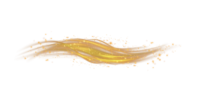 Golden glowing shiny lines effect. Luminous golden lines of speed. Light glowing effect. Light trail wave, fire path trace line and incandescence curve twirl. . Illustration number 20 png