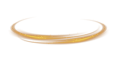 Golden glowing shiny lines effect. Luminous golden lines of speed. Light glowing effect. Light trail wave, fire path trace line and incandescence curve twirl. . Illustration number 19 png