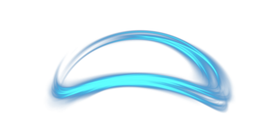 azul brilhando brilhante linhas efeito. luminoso azul linhas do velocidade. luz brilhando efeito. luz trilha aceno, fogo caminho vestígio linha e incandescência curva girar. . ilustração número 14 png