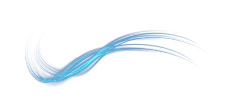 Blue glowing shiny lines effect. Luminous blue lines of speed. Light glowing effect. Light trail wave, fire path trace line and incandescence curve twirl. . Illustration number 10 png