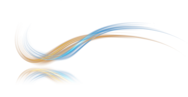 Blue and golden glowing shiny lines effect. Luminous blue and yellow lines of speed. Light glowing effect. Light trail wave, fire path trace line and incandescence curve twirl. Illustration number 3 png
