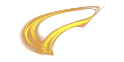 Golden glowing shiny lines effect. Luminous golden lines of speed. Light glowing effect. Light trail wave, fire path trace line and incandescence curve twirl. . Illustration number 8 png