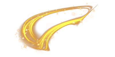 Golden glowing shiny lines effect. Luminous golden lines of speed. Light glowing effect. Light trail wave, fire path trace line and incandescence curve twirl. . Illustration number 1 png