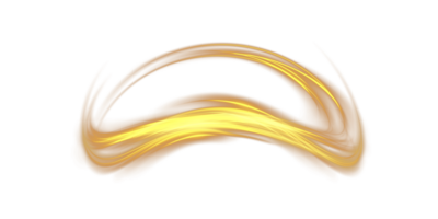 Golden glowing shiny lines effect. Luminous golden lines of speed. Light glowing effect. Light trail wave, fire path trace line and incandescence curve twirl. . Illustration number 2 png