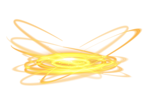 Yellow magic fantasy portal. Futuristic teleport. Light effect. Yellow candles rays of a night scene with sparks. Empty light effect of the podium. Disco club dance floor. . Illustration number 1 png
