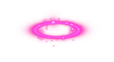 Pink halo angel ring Isolate. Abstract light lines of movement and speed. Light ellipse. Galaxy Glint. Glowing podium. Space tunnel. Light everyday glowing effect. . Illustration number 1 png