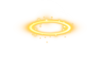 Golden halo angel ring Isolated. Abstract light lines of movement and speed. Light ellipse. Galaxy Glint. Glowing podium. Space tunnel. Light everyday glowing effect. . Illustration number 26 png