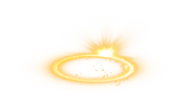 Golden halo angel ring Isolated. Abstract light lines of movement and speed. Light ellipse. Galaxy Glint. Glowing podium. Space tunnel. Light everyday glowing effect. . Illustration number 4 png