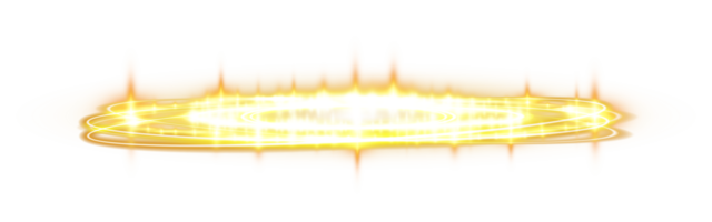 Golden halo angel ring. Light realistic halo, angel ring, Saint aureole symbol. Magic fantasy portal. Futuristic teleport. Three dimensional shiny golden nimbus. . Illustration number 16 png