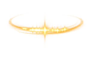 Golden halo angel ring. Light realistic halo, angel ring, Saint aureole symbol. Magic fantasy portal. Futuristic teleport. Three dimensional shiny golden nimbus. . Illustration number 3 png