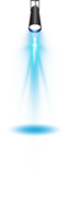 Bright blue Spotlight. Scene. Stage. Podium. Light Effects. Glow light effect. Glowing lamp. . Illustration number 410 png