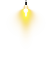 Bright Yellow or Golden Spotlight. Scene. Stage. Podium. Light Effects. Glow light effect. Glowing lamp. . Illustration number 140 png