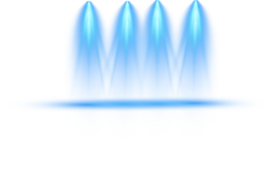 Bright White Spotlight. Scene. Stage. Podium. Light Effects. Glow light effect. Glowing lamp. . Illustration number 143 png
