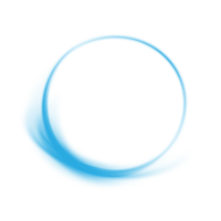 Blue spark circle light effect with magic glow. Abstract round glitter sparkle blue. Shiny luxury circular dust particle design set with starlight trail. . Illustration number 24 png