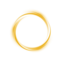 Yellow or golden spark circle light effect with magic glow. Abstract round glitter sparkle yellow or golden. Shiny luxury circular dust particle design set with starlight trail. . Number 15 png