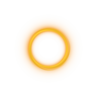 Yellow or golden spark circle light effect with magic glow. Abstract round glitter sparkle yellow or golden. Shiny luxury circular dust particle design set with starlight trail. . Number 10 png