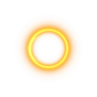 Yellow or golden spark circle light effect with magic glow. Abstract round glitter sparkle yellow or golden. Shiny luxury circular dust particle design set with starlight trail. . Number 5 png