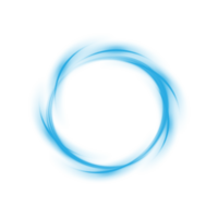 Blue spark circle light effect with magic glow. Abstract round glitter sparkle blue. Shiny luxury circular dust particle design set with starlight trail. . Illustration number 5 png