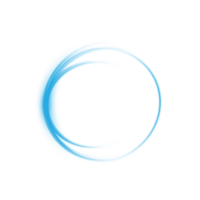 Blue spark circle light effect with magic glow. Abstract round glitter sparkle blue. Shiny luxury circular dust particle design set with starlight trail. . Illustration number 6 png