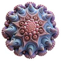 dramatic minimalist A Complex Fractal Pattern with Infinite D professional png