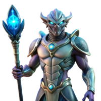 impressive classic Imposing Alien Warrior authentic png