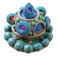 elegant creative Microscopic Architecture Intricate Cellul exclusive png