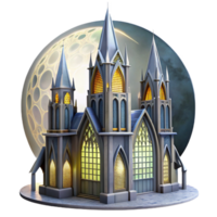 impressive rustic A Towering Gothic Skyscraper Intricate Ga original png