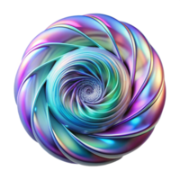 magnificent vintage A Swirling Vortex of Iridescent Fractal Pa authentic png