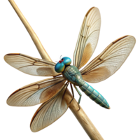 impressive creative A Close Up of a Dragonfly Perched on a Re exclusive png