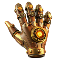 extraordinary modern A Close Up of a Steampunk Prosthetic Hand authentic png