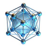 impressive classic A Network of Interconnected Glowing Line high quality png