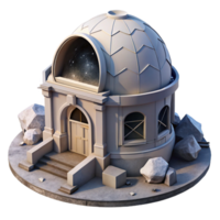 elegant creative An Abandoned Observatory Crumbling Dome exclusive png