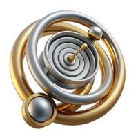 elegant creative A Representation of Time Visualized As professional png