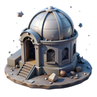 impressive vintage An Abandoned Observatory Crumbling Dome high resolution png