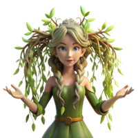 magnificent traditional A Dryad Emerging from a Willow T high quality png